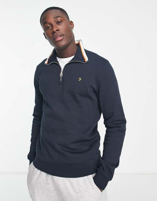 Farah quarter zip clearance jumper