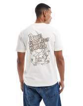 FARAH & WAKE, Striped T-shirt（size.L） Farah Men's Montego T-Shirt, Blue Teal 424, XX (Size:XX