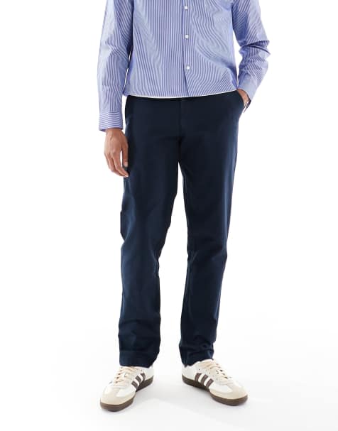 Farah Norwood Hopsack pants in navy - view 1