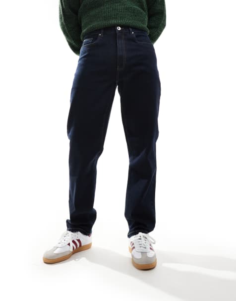 Farah Norwood loose jeans in denim rinse - view 1