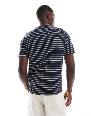 FARAH & WAKE, Striped T-shirt（size.L） T-shirt Farah Blue size L International in Cotton - 51026907