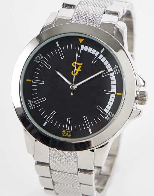 Farah - Orologio con bracciale color argento