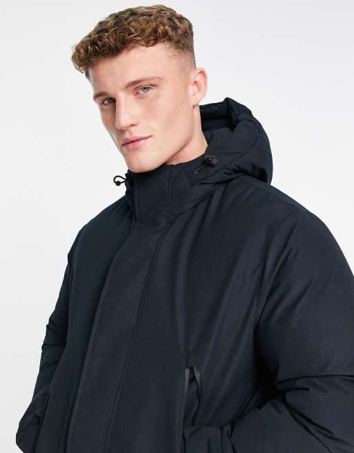 Farah puffer outlet jacket black