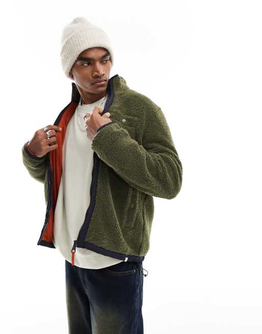 Sherpa shop khaki jacket