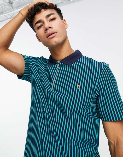 Farah polo in blue
