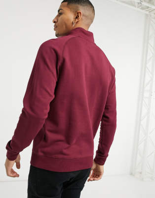 farah quarter zip sweatshirt