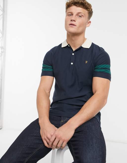 Farah vintage polo sales shirt