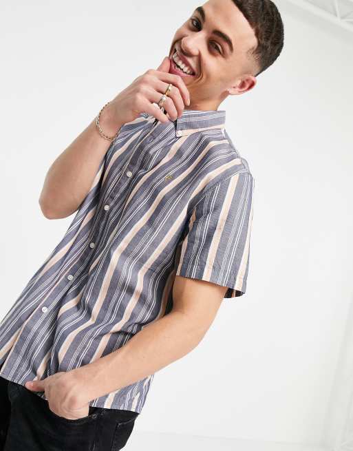 farah purple shirt