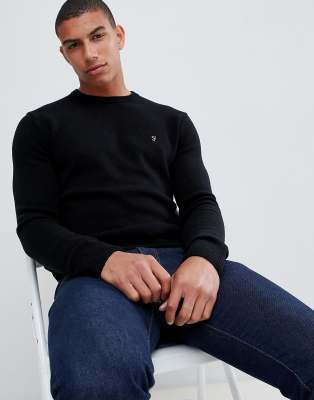 black farah jumper