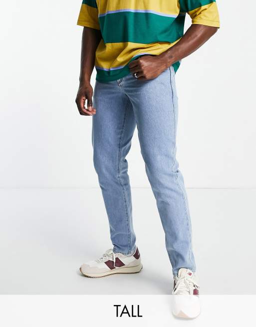 Farah – Rushmore – Schmal zulaufende Jeans in heller Waschung 