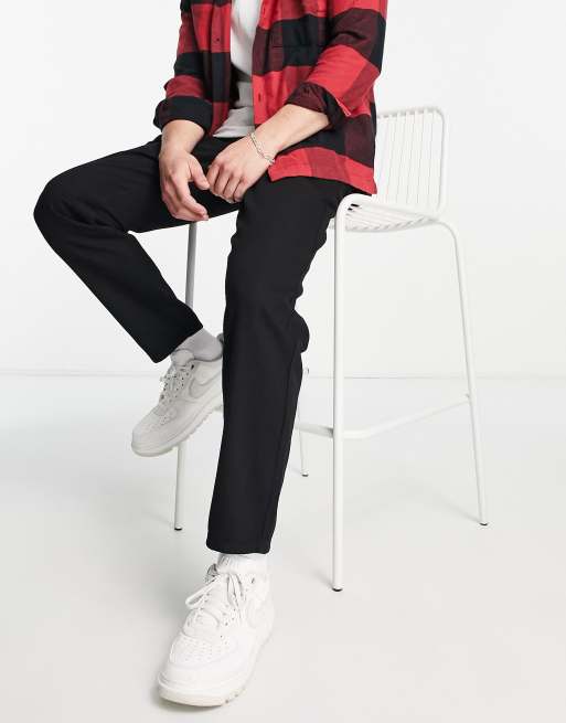 Farah - Rushmore - Sorte tapered jeans 