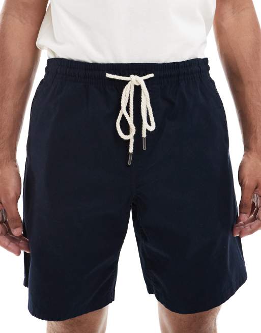 Farah - Sepel - Short in marineblauw, 4 van 5