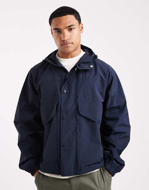 Farah Shenley hooded jacket in navy - view 1