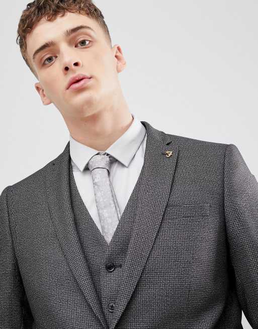 Asos clearance dogtooth suit