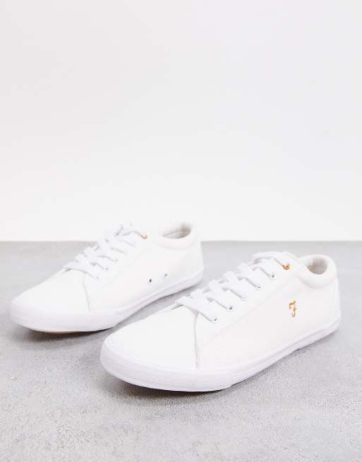 Farah - Sneakers stringate bianche