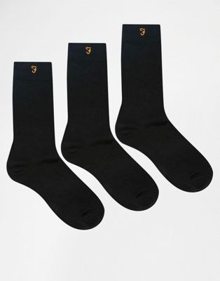 Farah Socks In 3 Pack