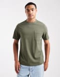 [Farah] Farah Stacy pocket t-shirt in green S GREEN