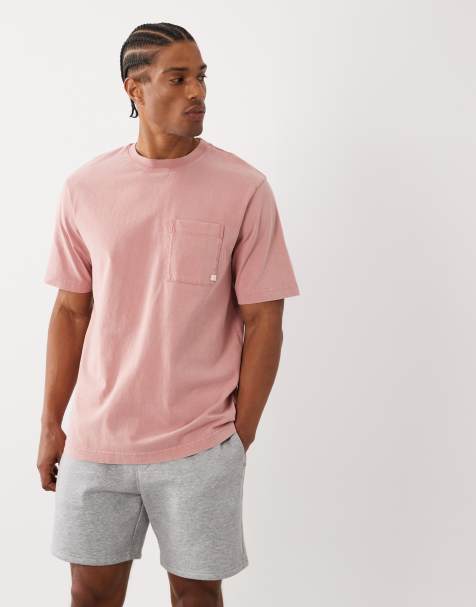 Farah - Stacy - Rød T-shirt med lomme med logo - view 1