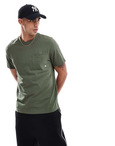 Farah - Stacy - T-shirt avec poche - Vert kaki - view 1