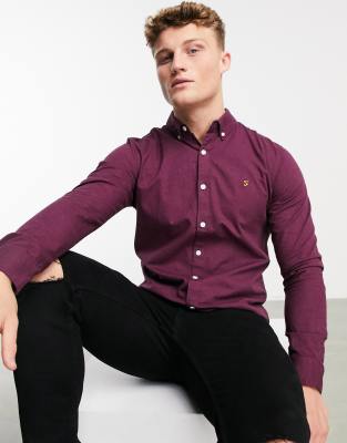 farah steen slim fit shirt