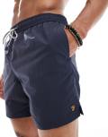 Farah swim shorts in navy