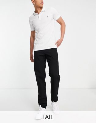 Farah Tall Rushmore tapered jeans in black