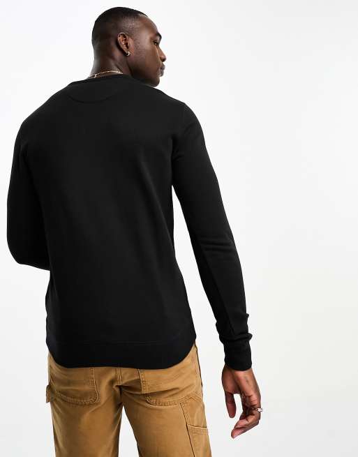 Black hotsell farah sweatshirt