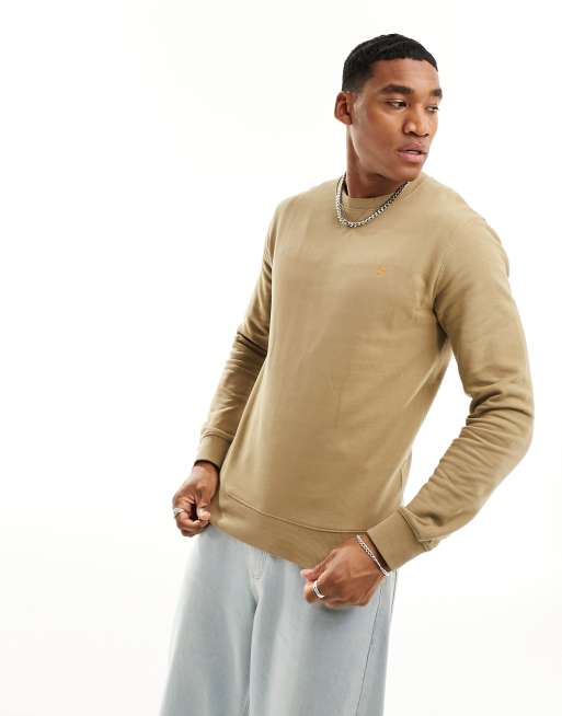 Beige hot sale sweatshirt mens