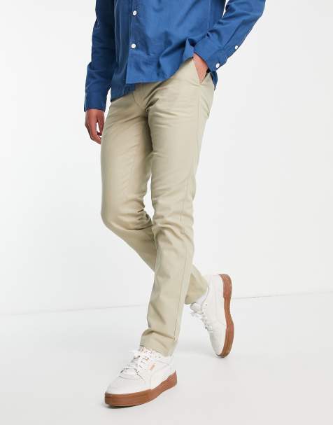 Farah trousers in stone - view 1