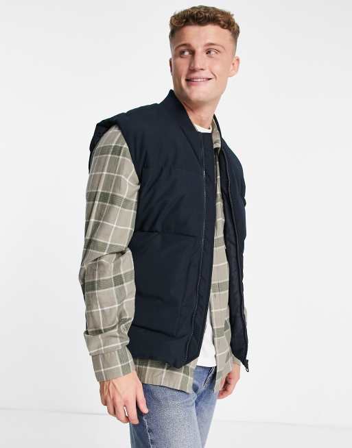 Farah - Walters - Doudoune sans manches - Bleu marine