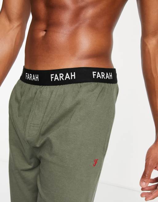 Farah – Zahar – Lounge-Hose in Khaki mit Bündchen, 3 von 4