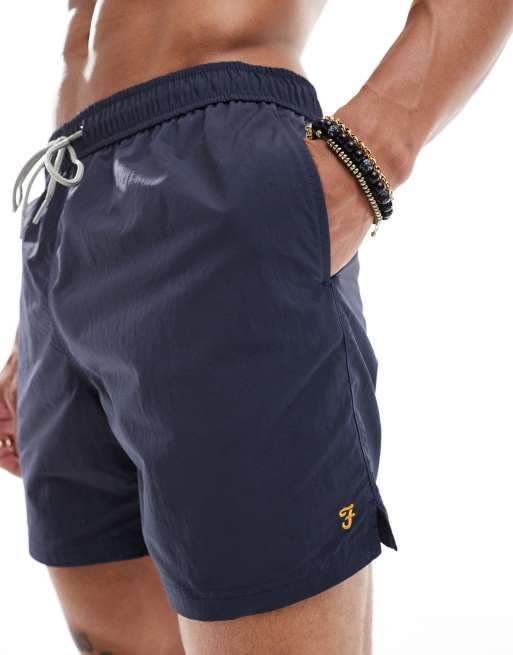 Farah - Zwembroek in marineblauw