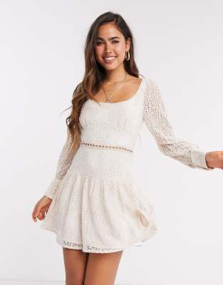 lace dress blush