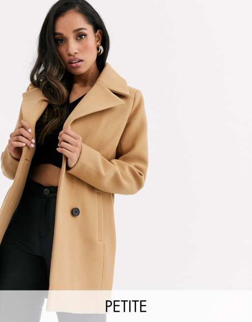 Double breasted shop petite coat