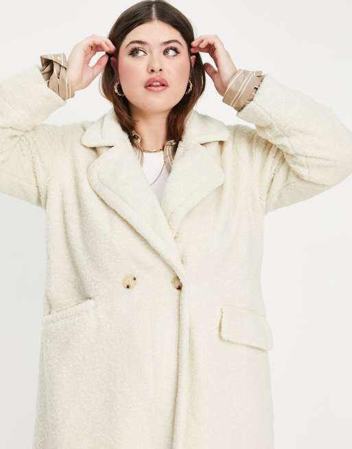 Fashion union shop teddy coat