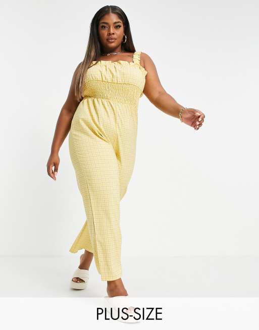 Gold wide cheap leg jumpsuit