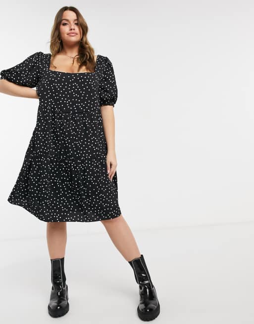 Fashion union shop polka dot dress