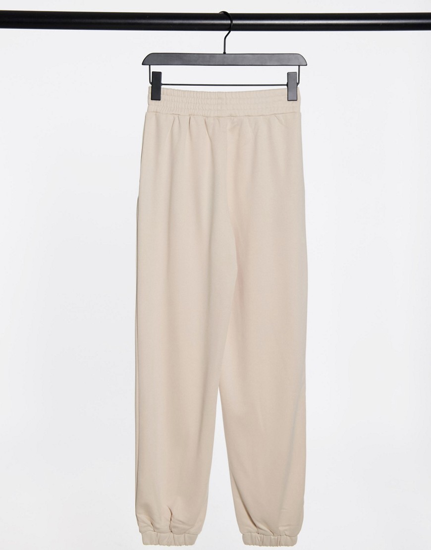 Fashion Union relaxed sweatpants co-ord-Neutral