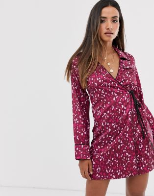 fashion union leopard print dress