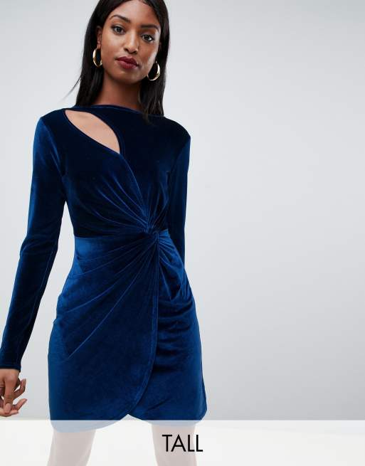 Fashion union velvet on sale dress