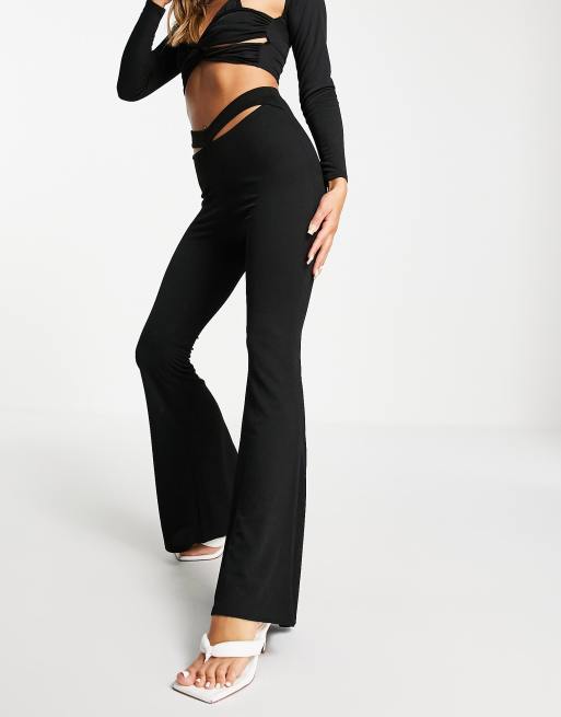 Fashionkilla 90's 3 piece co ord in black, 3 of 4