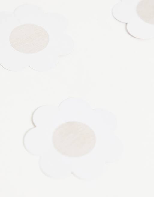 Fashionkilla adhesive 3 pack nipple covers in beige, 4 of 4