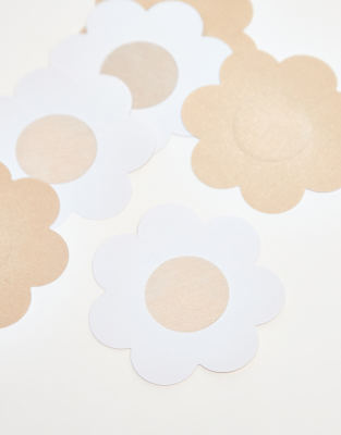 Fashionkilla Adhesive 3 Pack Nipple Covers In Pink