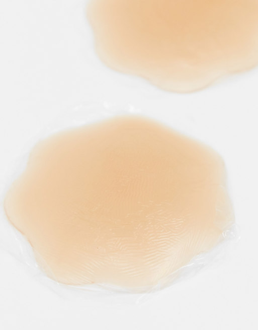 Fashionkilla adhesive silicone nipple cover pack in tan, 2 of 4