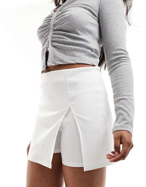 Fashion hotsell skorts white