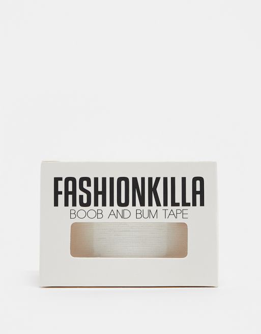 Fashionkilla – Biała uniwersalna taśma unosząca biust i pośladki