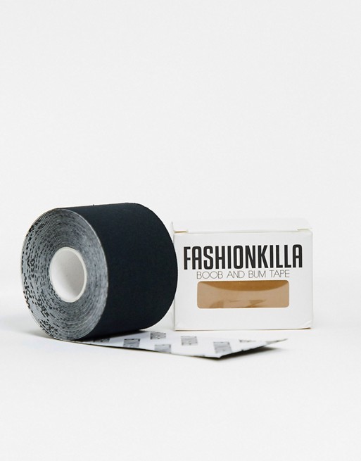 Fashionkilla boob & bum multi use lifting tape in black
