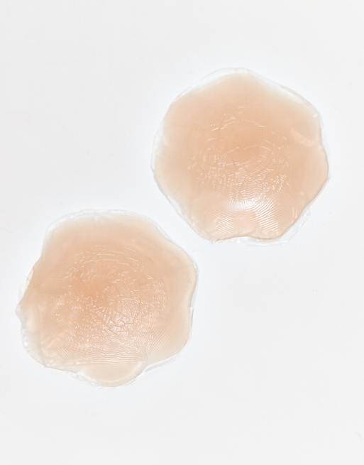 Fashionkilla - Cache-tétons adhésifs en silicone - Beige, 2 de 3