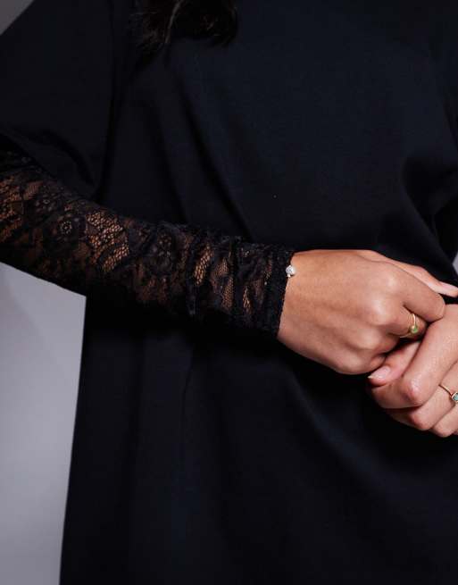 knee length dresses for ladies Gothic Lace-Up Dress with Ruffle and Eyelet Details