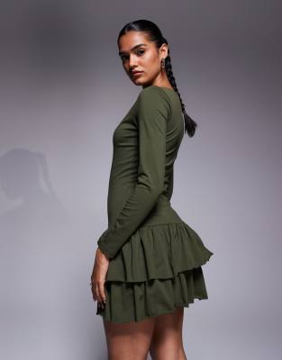 green emerald velvet dress Entro Wine Drop Waist Dress with Half Sleeves & Patterned Design – Simply Dixie Boutique Medium main image 0
